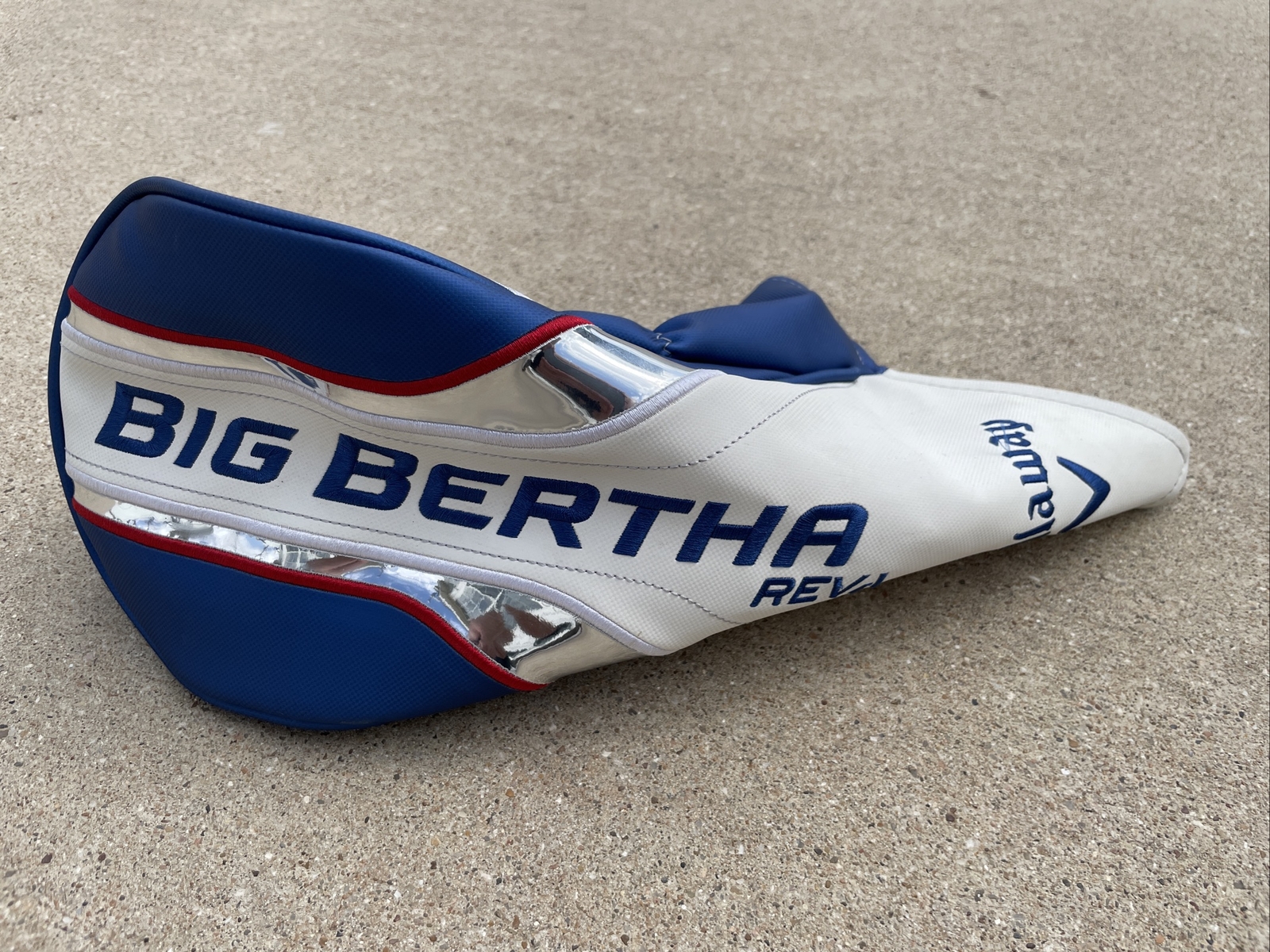 Callaway Big Bertha REVA driver headcover Blue / White / Silver
