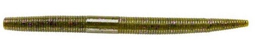 YUM Dinger 5" - Green Pumpkin Purple Flake