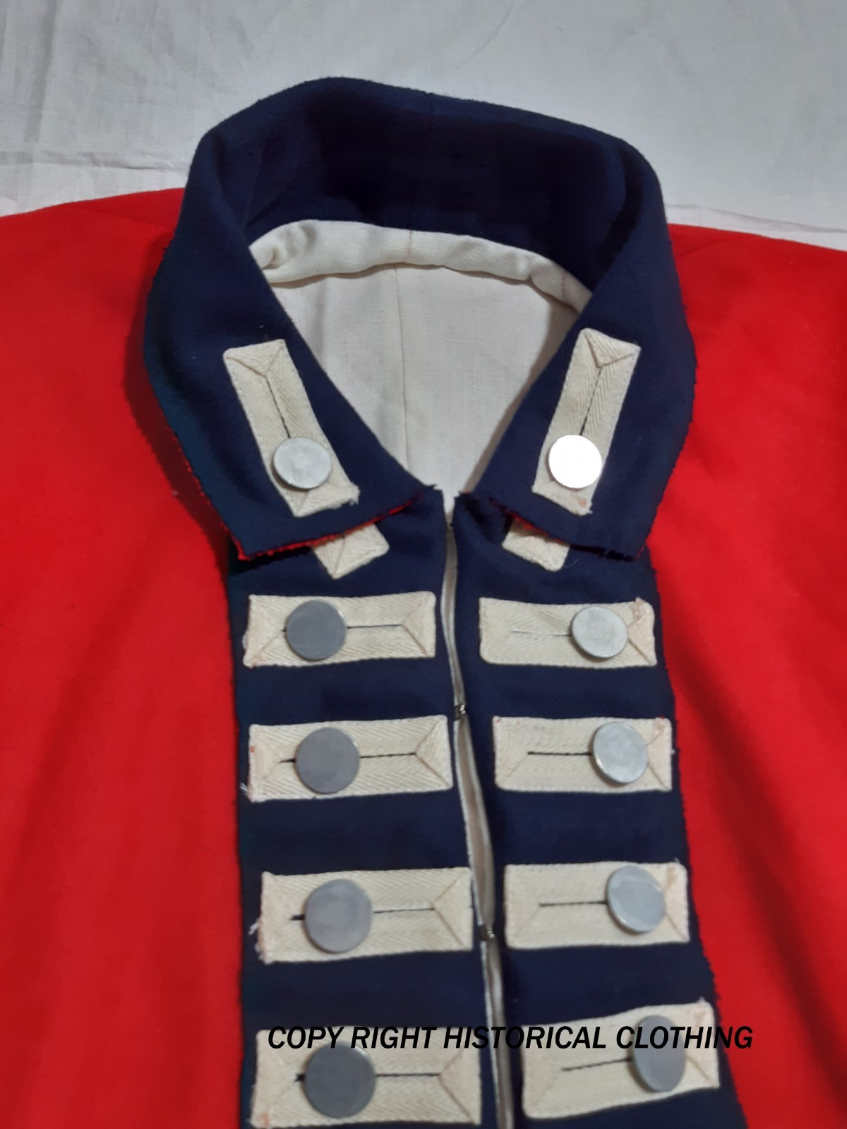 British Sergeants Regimental Coat Revolutionary War