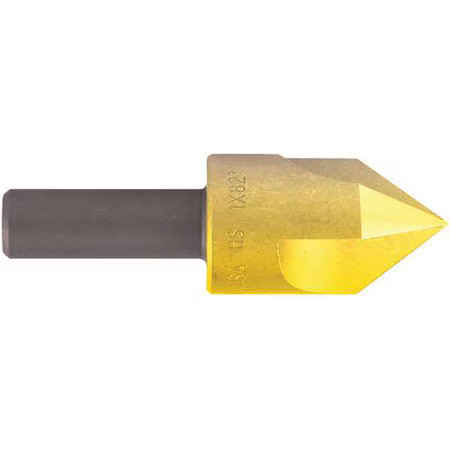 Keo 917-000-020 Countersink, 3 Fl, 60 Deg., 1/2In, Hss, Tin