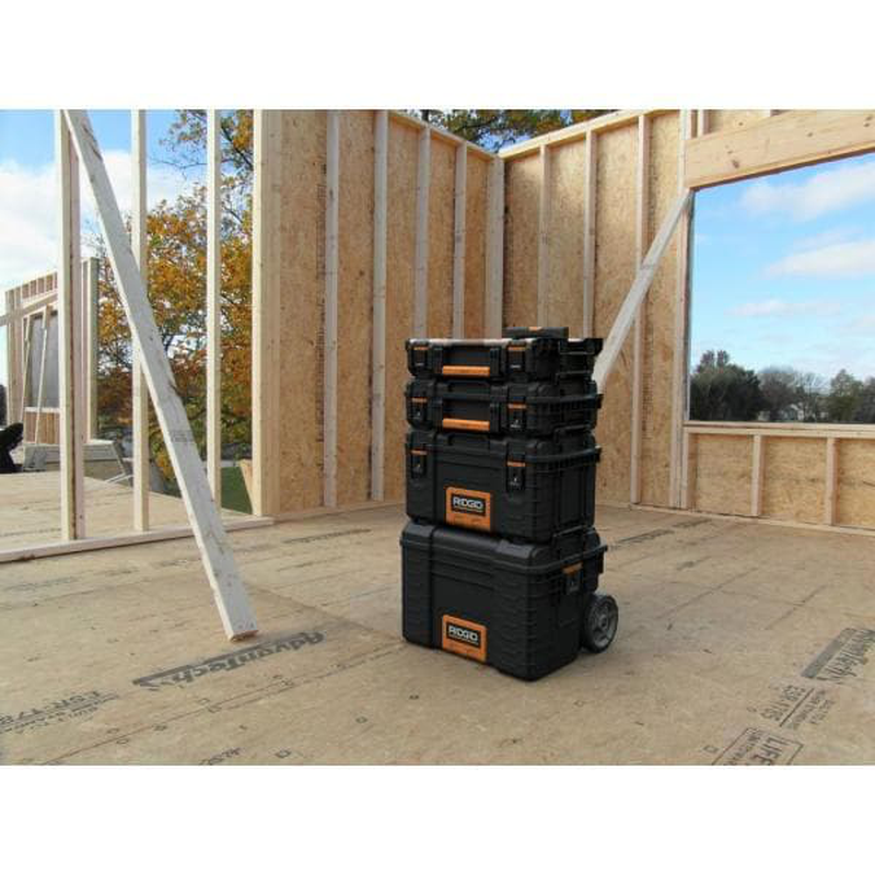 10-Compartment Small Parts Organizer RIDGID Pro System Gear