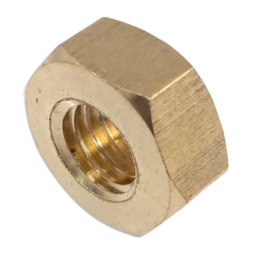 100pcs M6 Metric Thread Insert Screw Fastener Brass Hex Nut