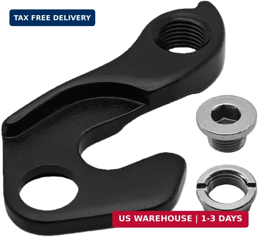 Universal Derailleur Hanger Replacement Part for Most Bicycle Models, Aluminum A