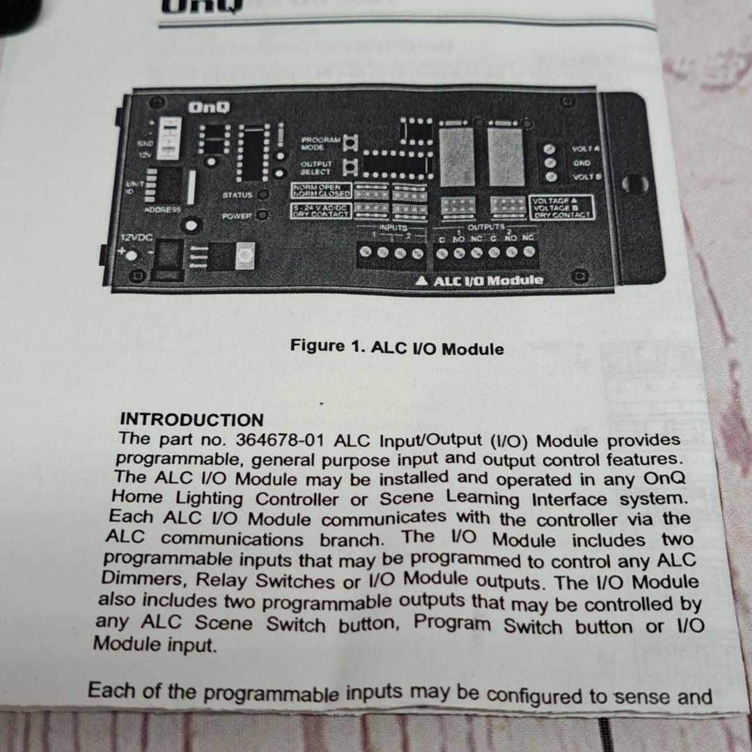 ON-Q Serial Expansion Module 36498-01, NOS