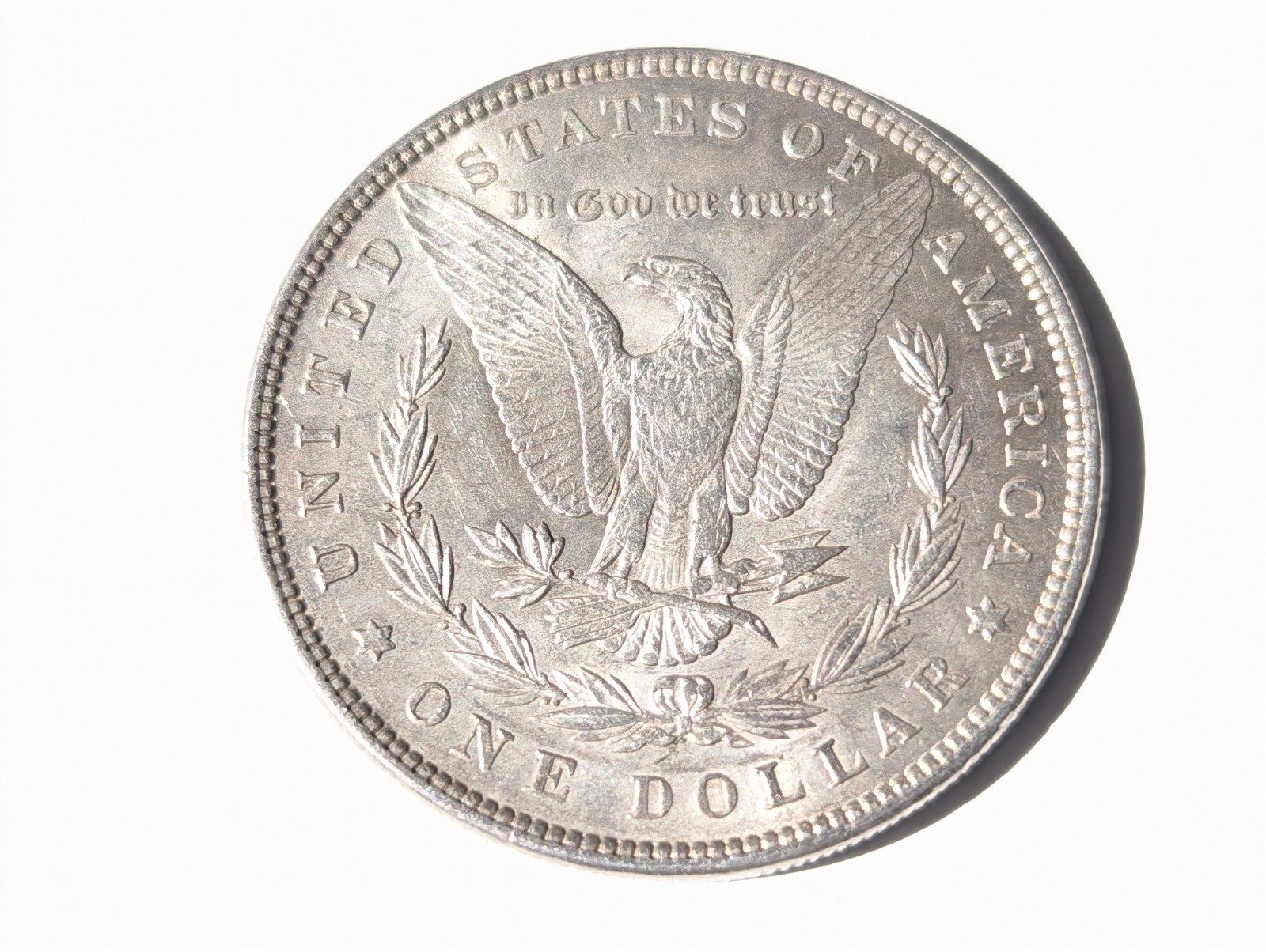 1896 Morgan Silver Dollar, 90% Silver. Philadelphia Mint