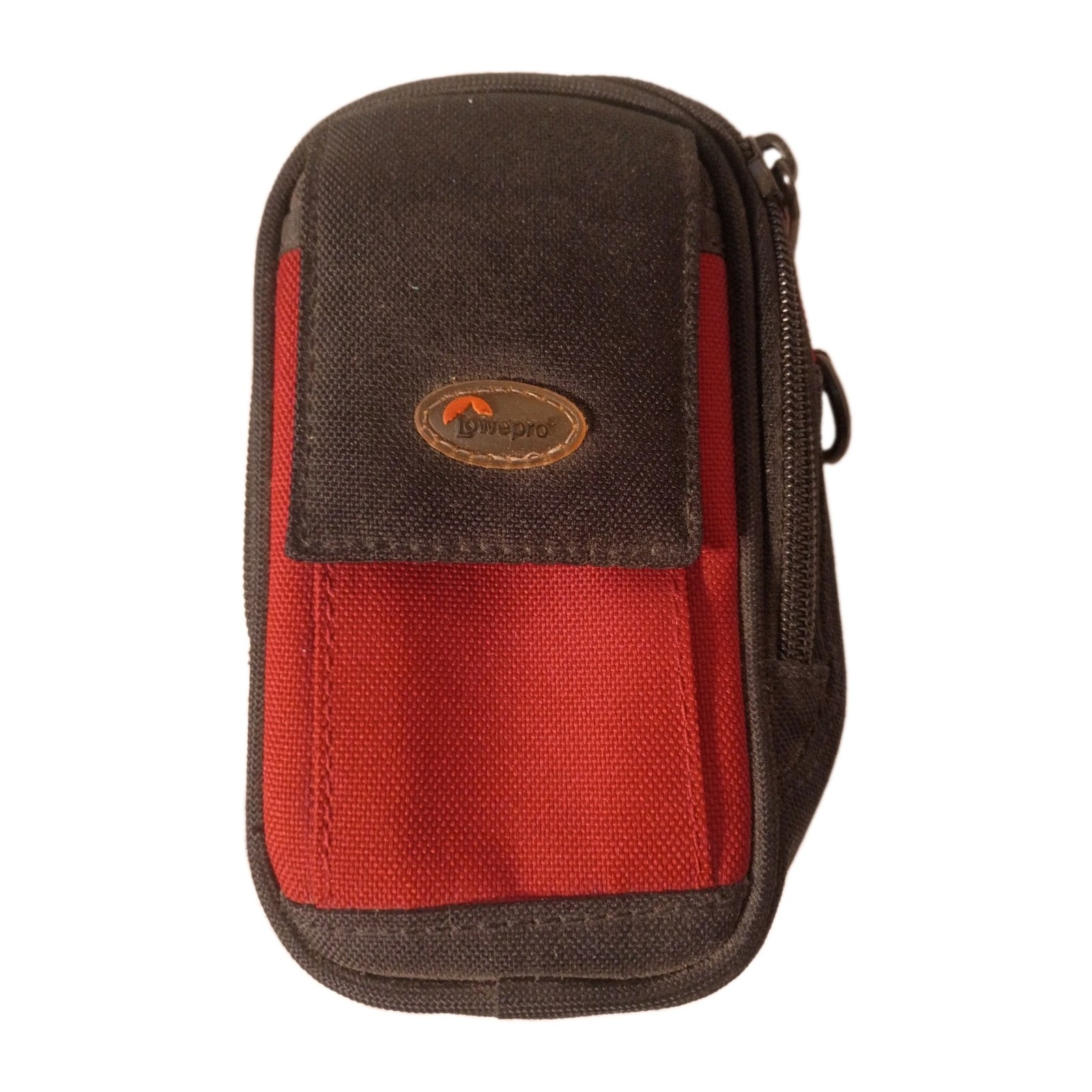 Lowepro Z20 Camera Case Pouch Red & Black Padded Pouch Belt Loop NO STRAP