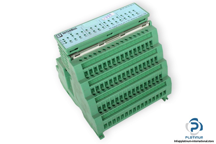 PHOENIX CONTACT IB ST 24 DI 32/2 I/O MODULE_2754927_24 VDC_Screw connection