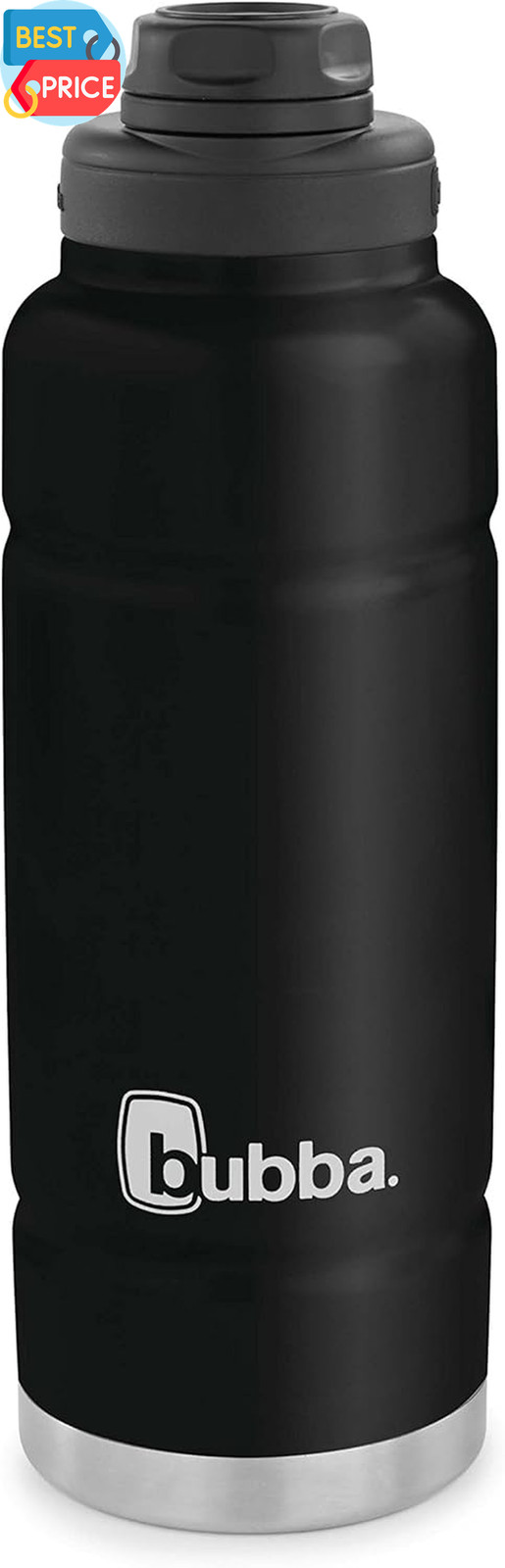 Trailblazer, Vacuum-Insulated Stainless Steel Water Bottle, 40Oz., Licorice