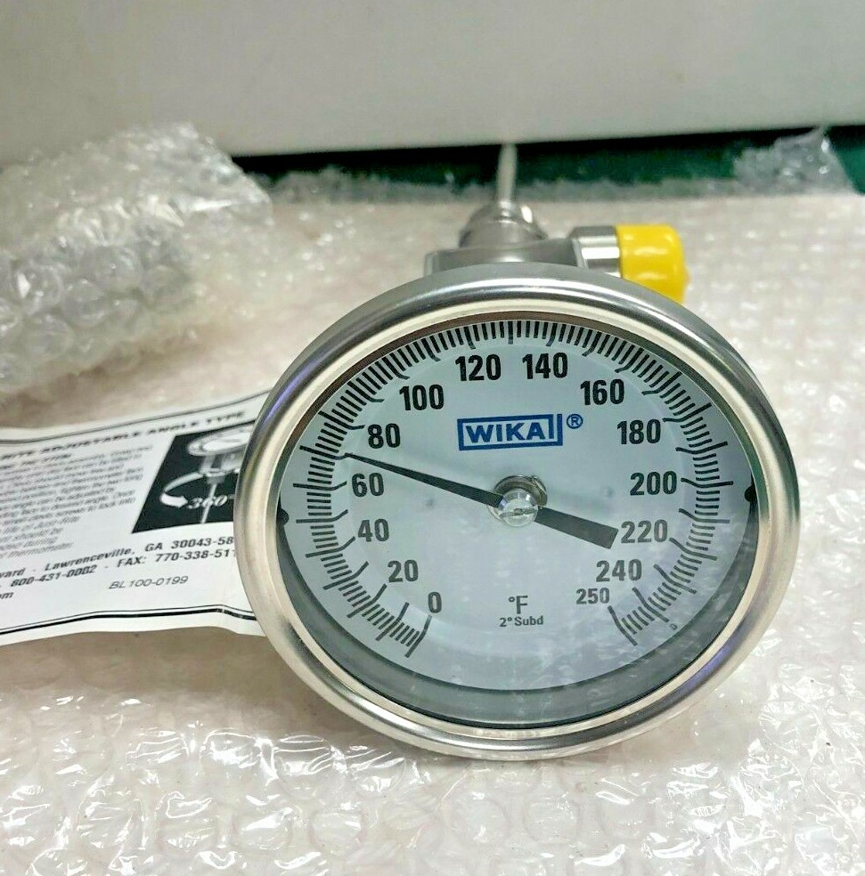 NEW BI-METALLIC DIAL THERMOMETERS TT.32