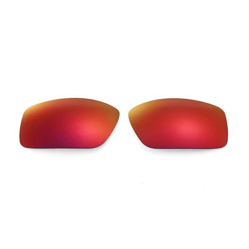 Walleva Fire Red Polarized Replacement Lenses For Costa Del Mar Fantail