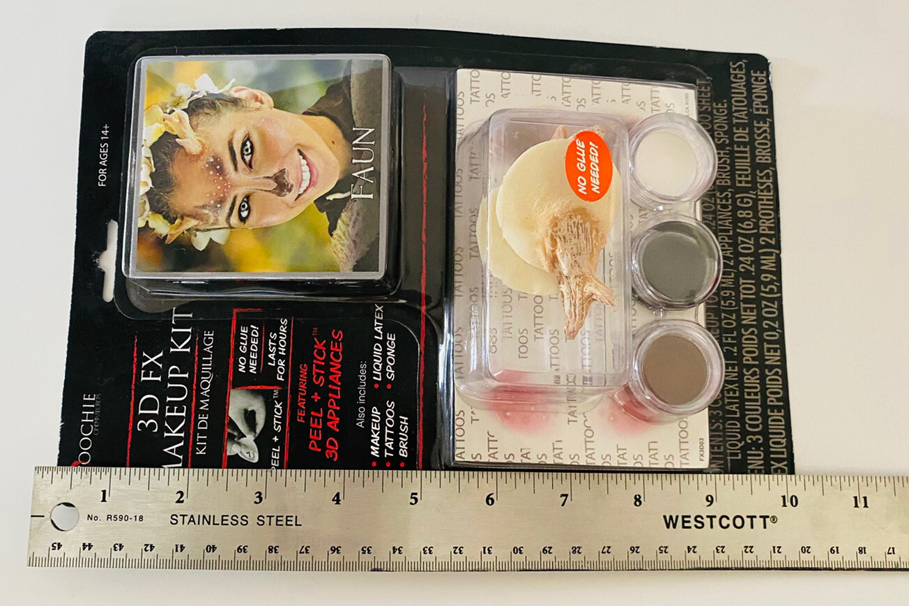 Faun Complete 3D FX Makeup Adult Halloween Accessory