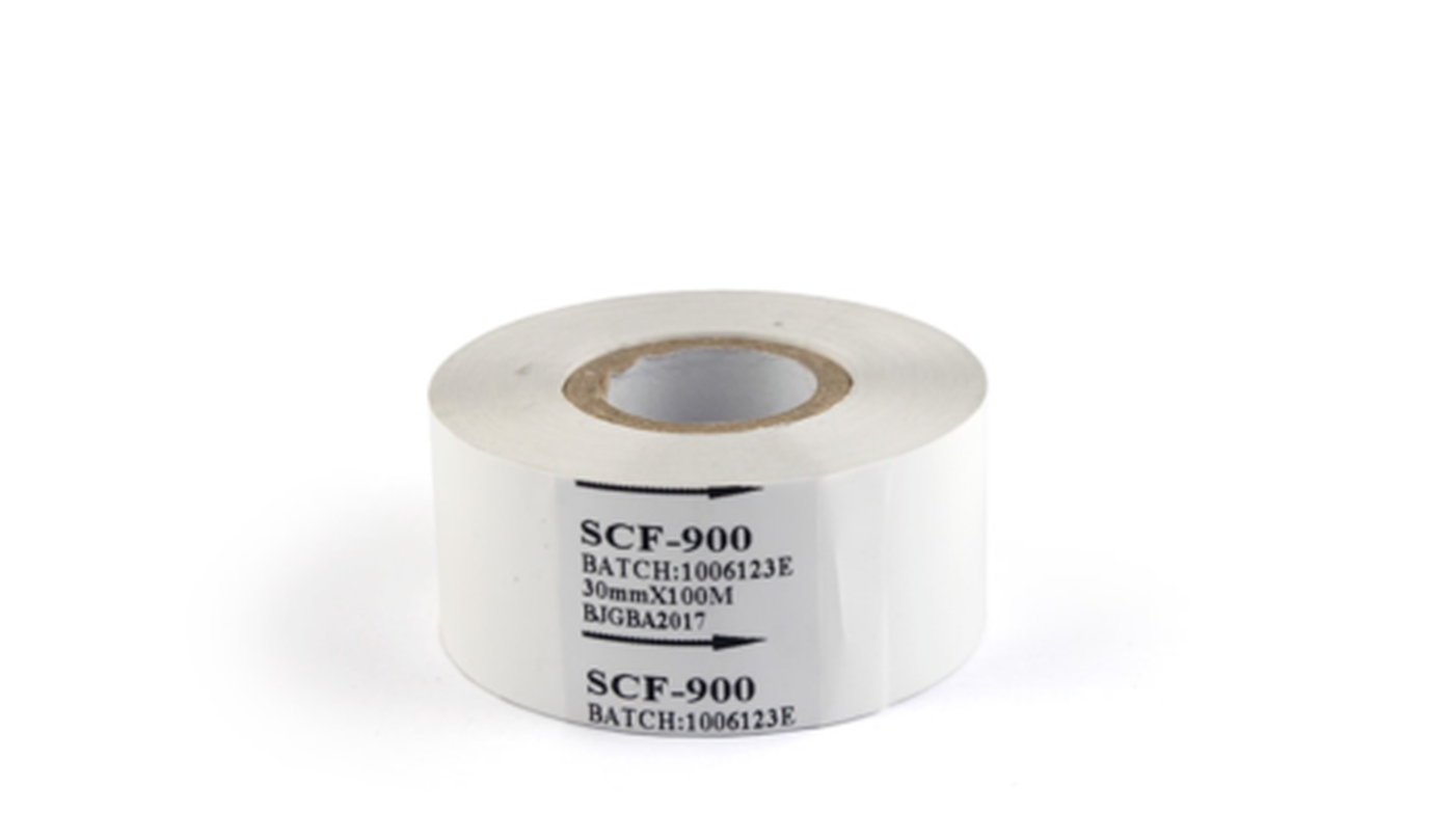 5 Rolls for coding Machine SCF900 White Thermal transfer ribbons 30mm*100m