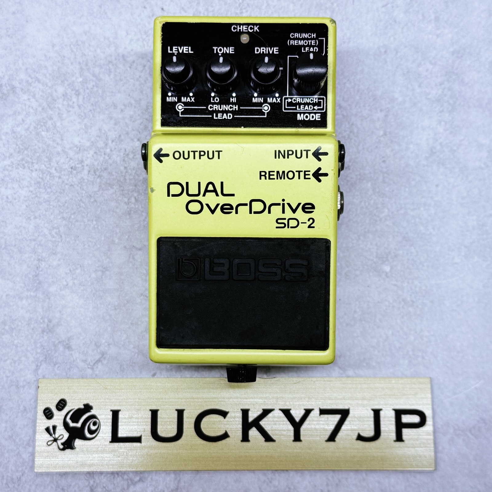 BOSS SD-2 Dual OverDrive Guitar Effects Pedal PSA Taiwan BG14083