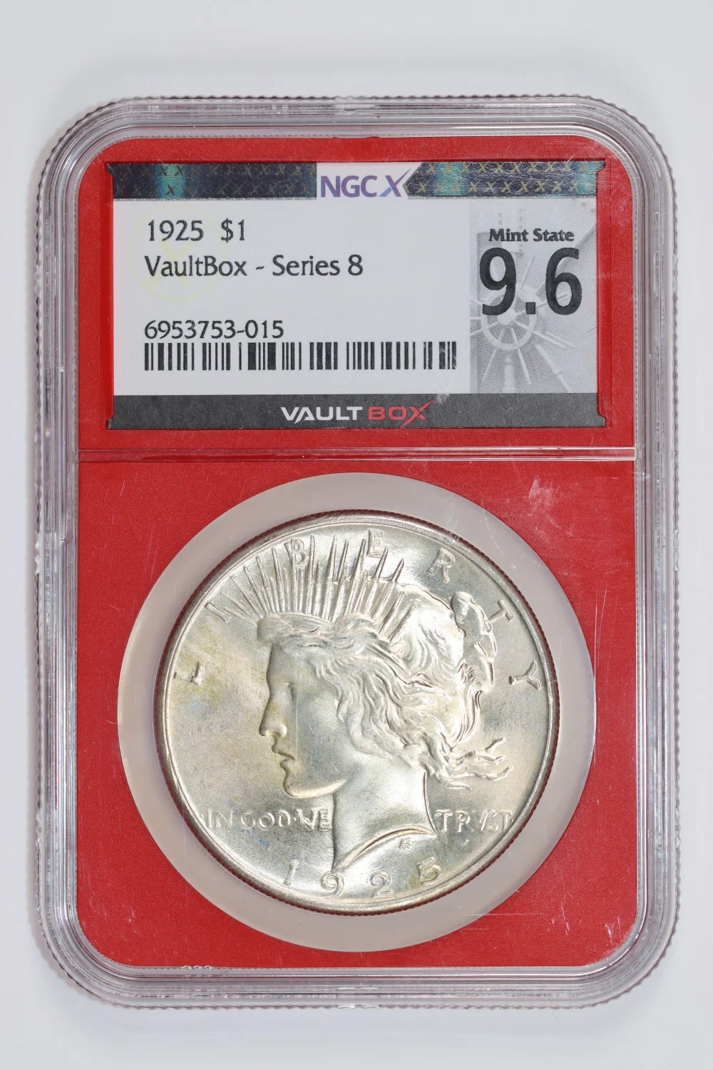 1925 PEACE DOLLAR NGC MS66