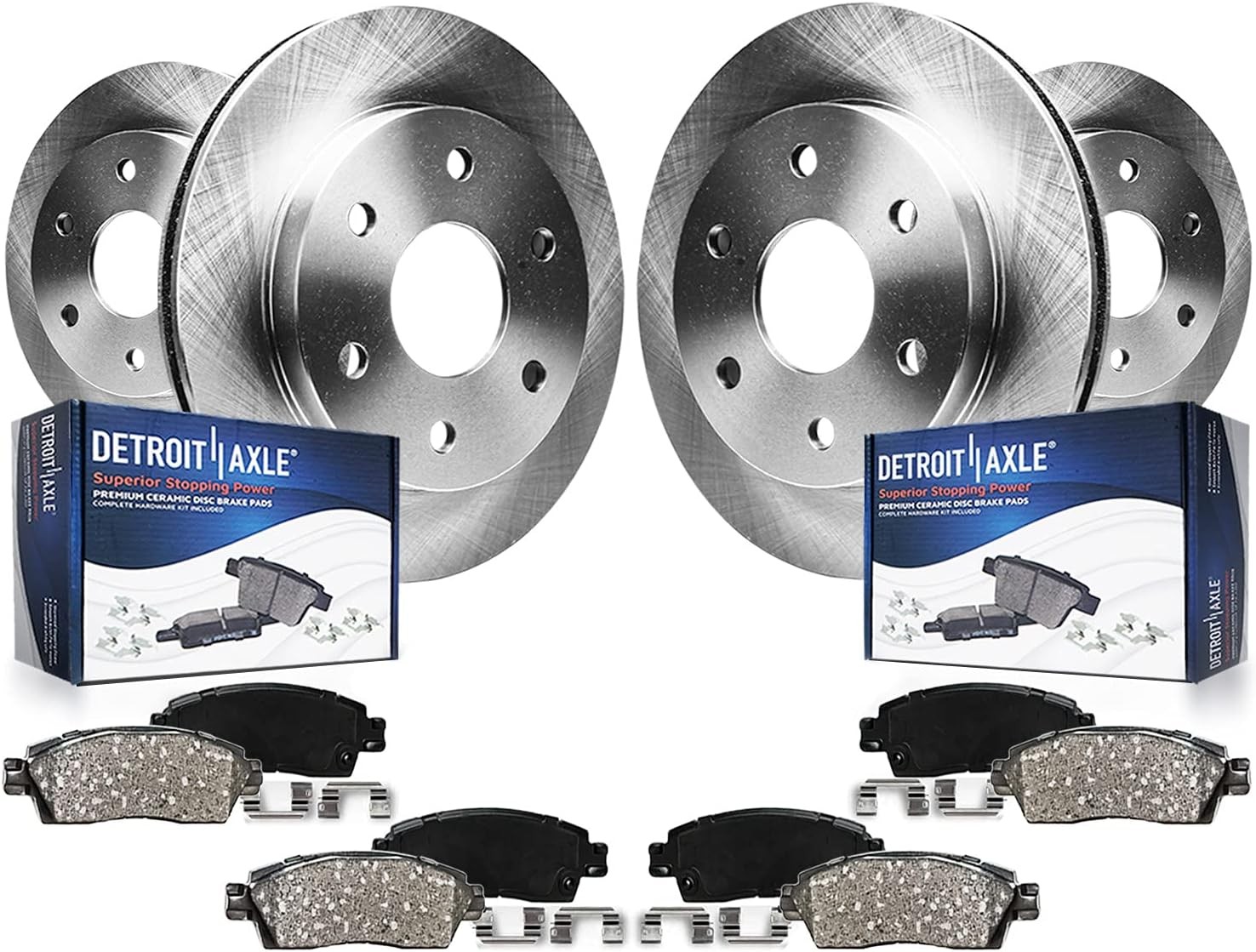 Detroit Axle-Brake Kit for Chevy Traverse Buick Enclave GMC Acadia Limited Satur
