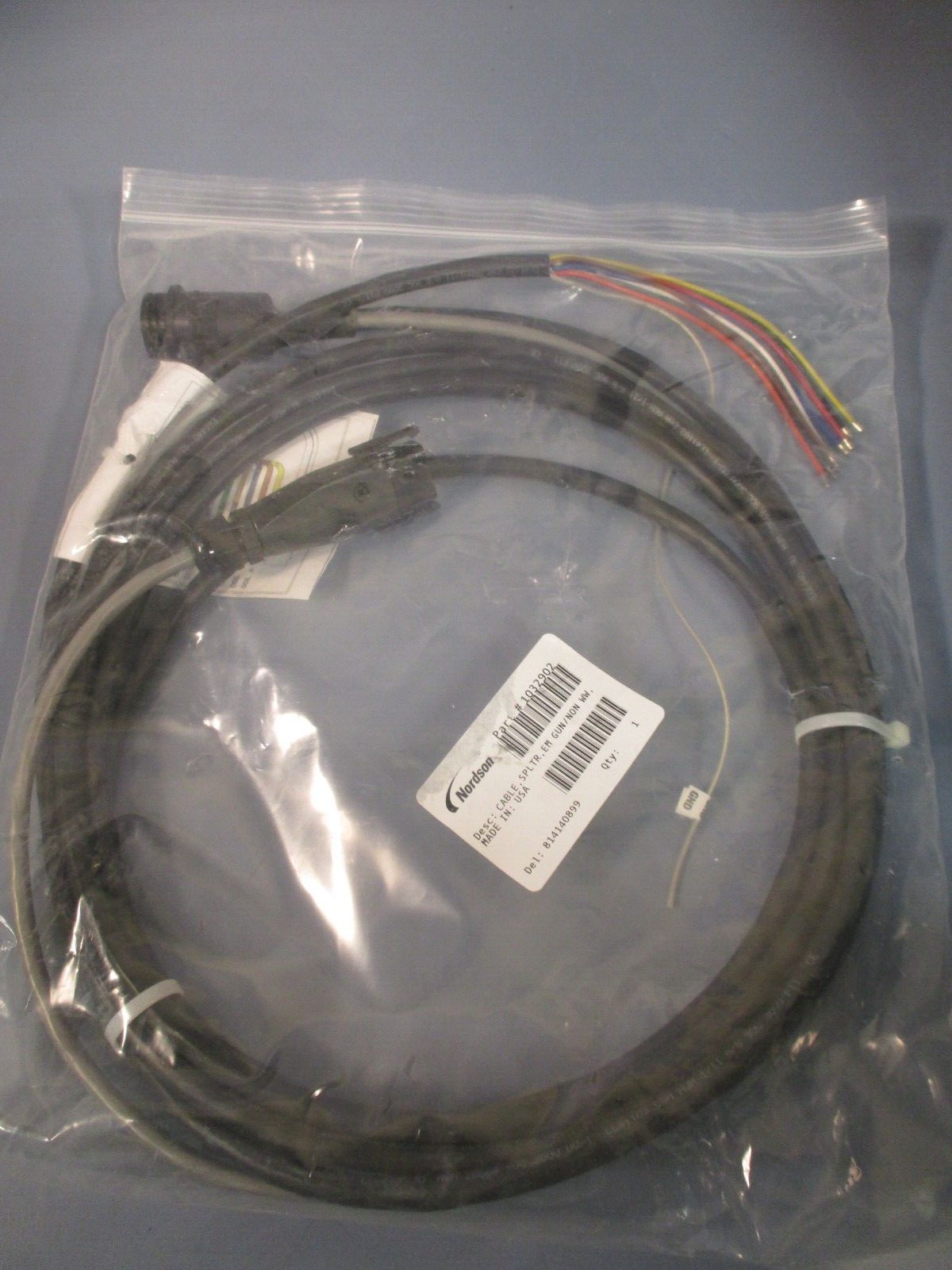 NORDSON EM APGUN & COIL EM-APPLICATOR CORDSET 1032902