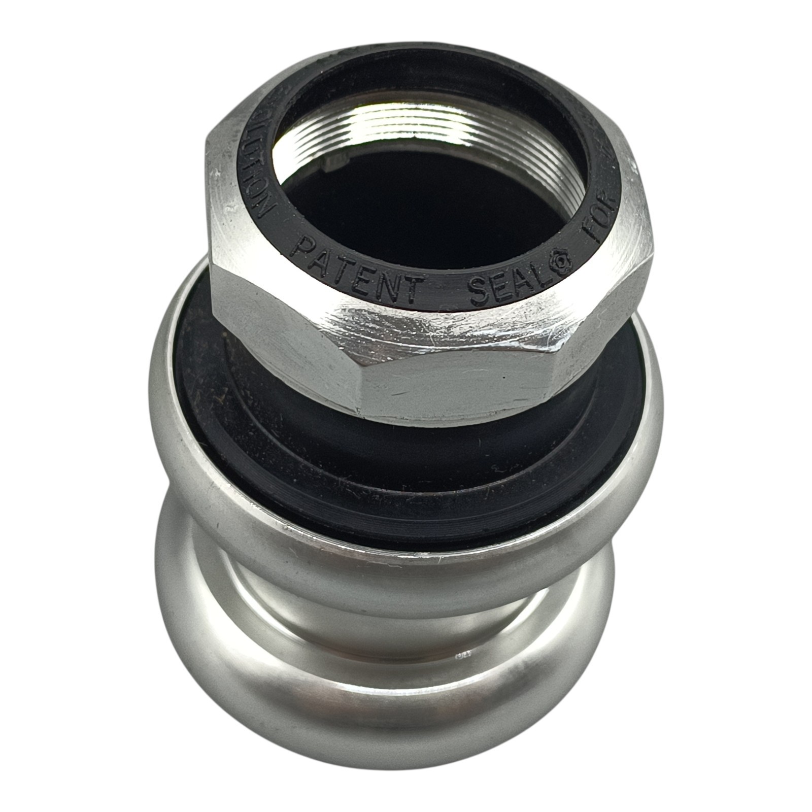 YST Evolution 1 1/4 Inch Threaded MTB Headset RAR Silver 1990