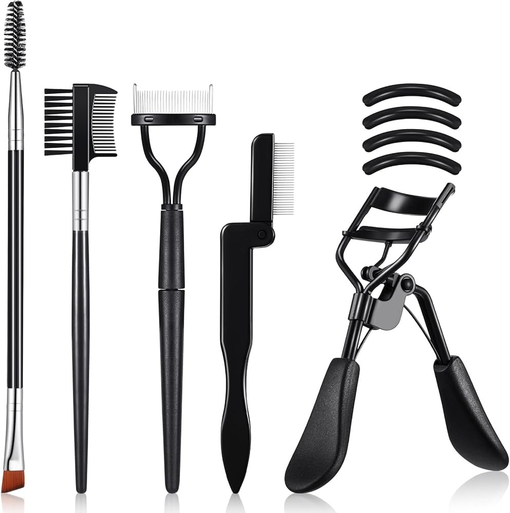 Eyelash Curlers with b Eyebrow Brush Kit for Women Lash Curler Eyelash