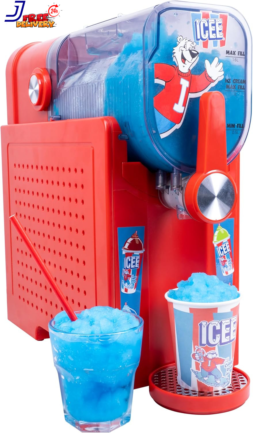 ICEE Pro Slushie Machine Milkshake & Ice Cream Maker For Home NEW