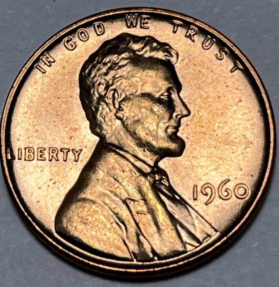 1960 Lincoln Penny Errors DDO Doubling In Date Errors Uncirculated