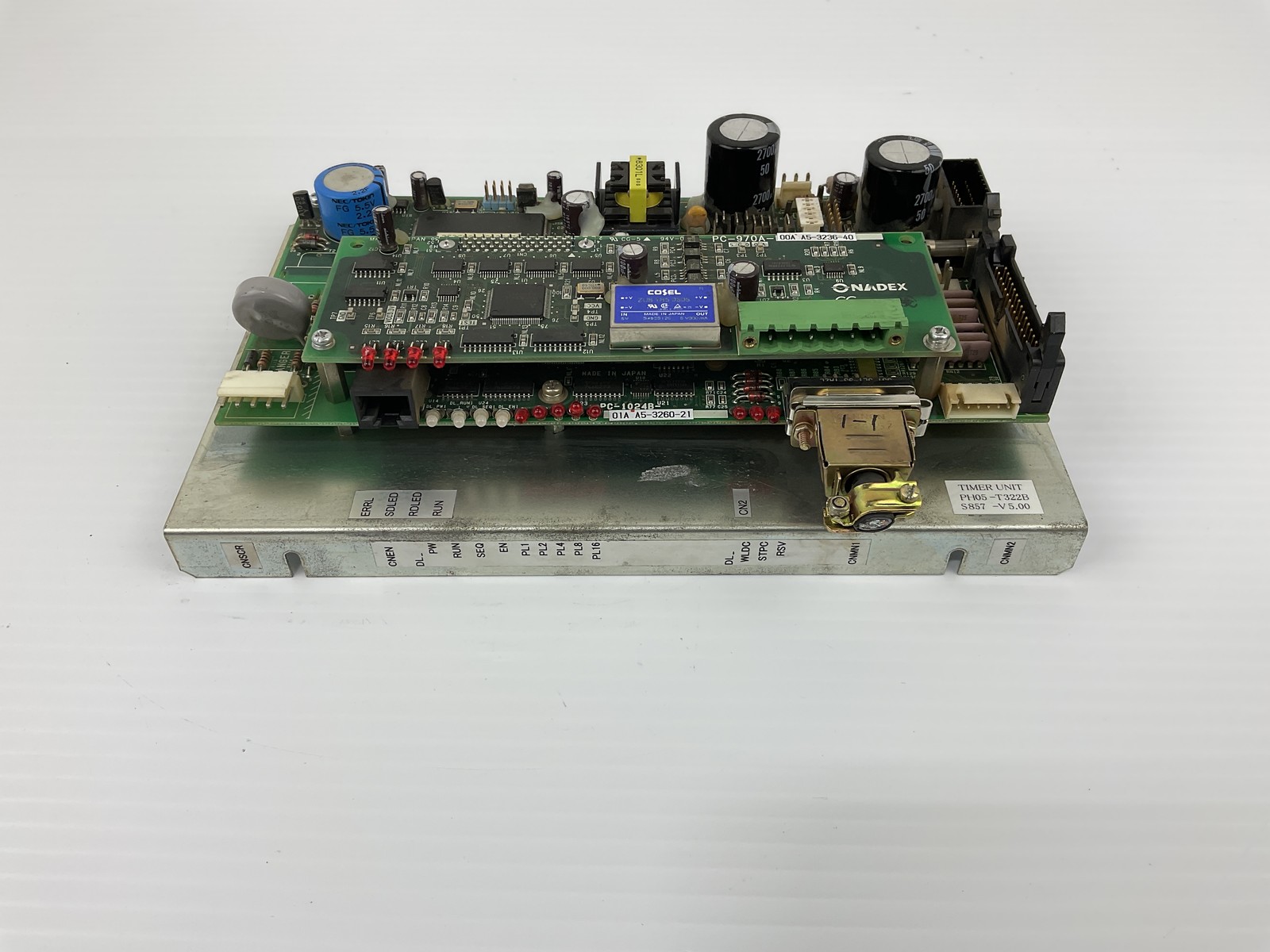 Nadex PC-970A-00A Timer Unit PH05-T322B S857 V5.00 Panel