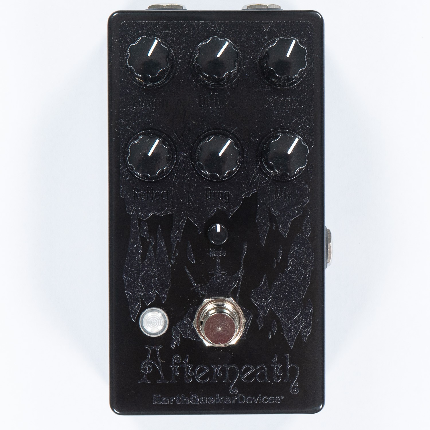 EQD EarthQuaker Devices Afterneath V3 Reverb Guitar Pedal, PBA Exclusive Black