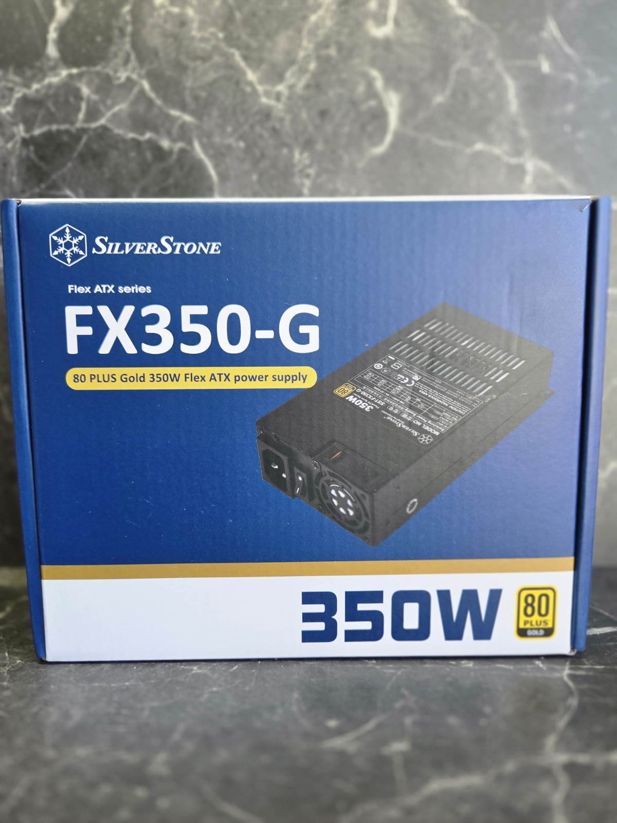 SilverStone 350W Flex ATX Power Supply 80 Plus Gold 6Pin PCIe - NEW.