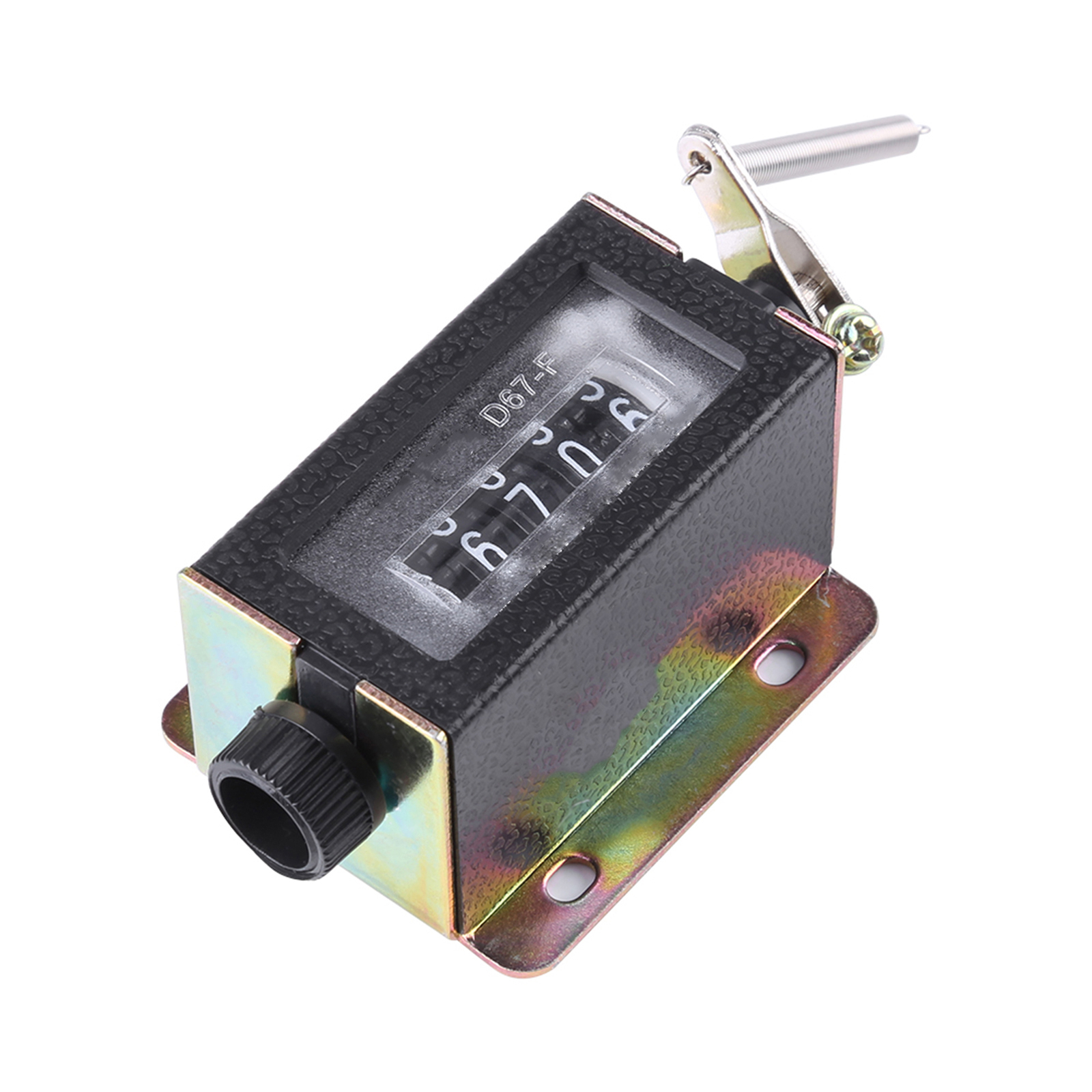 D67‑F 5 Digit Mechanical Resettable Manual Hand Pull Stroke Tally Counter