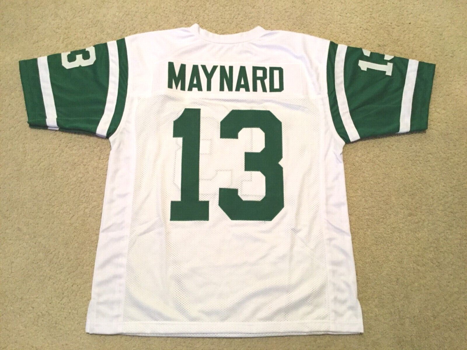 UNSIGNED CUSTOM Sewn Stitched Don Maynard White Jersey - M, L, XL, 2XL