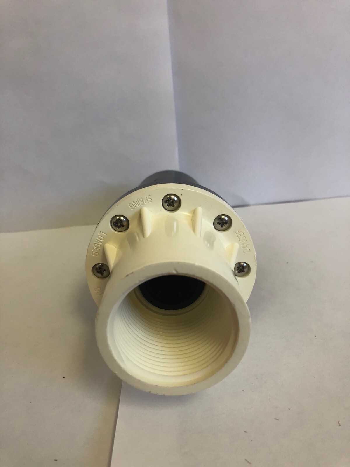Barrett Pump Stop 1-1/4" Plastic Valve -40#