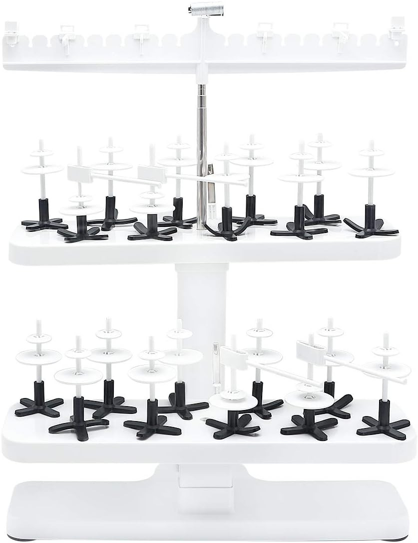 20 Spool Thread Stand for Embroidery Machine Sewing Quilting Serger