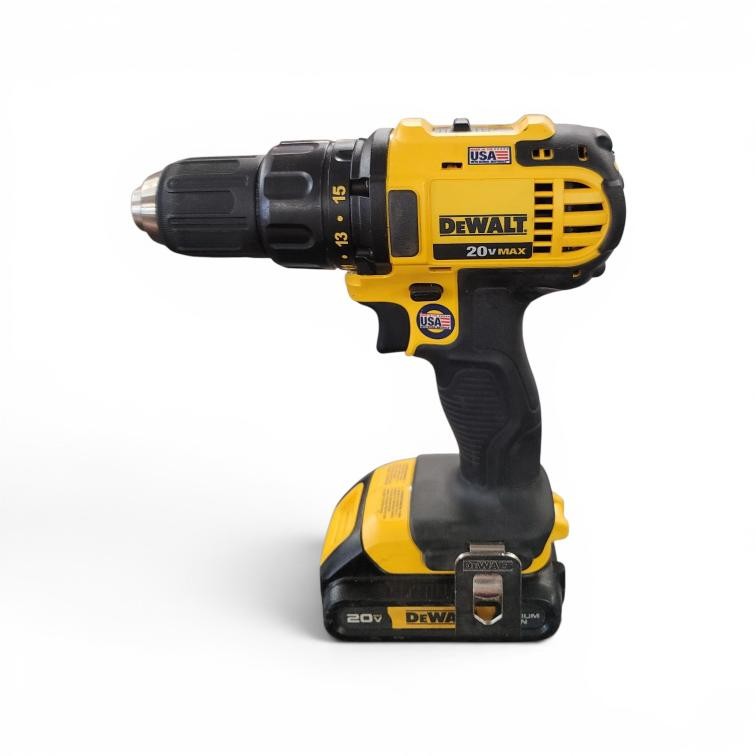 DeWalt DCD780 20V Max 1/2" Cordless Compact Drill w/Battery (AE) (PSH044968)