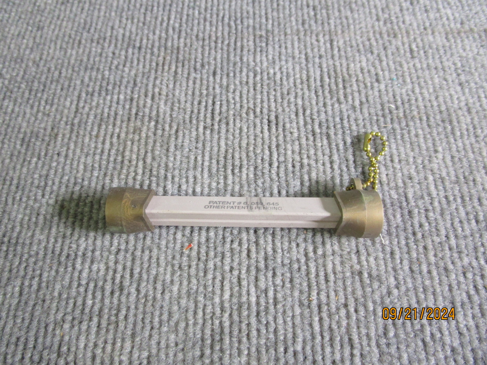 Lansky Mini Dog Bone Ceramic Knife Sharpener Gold