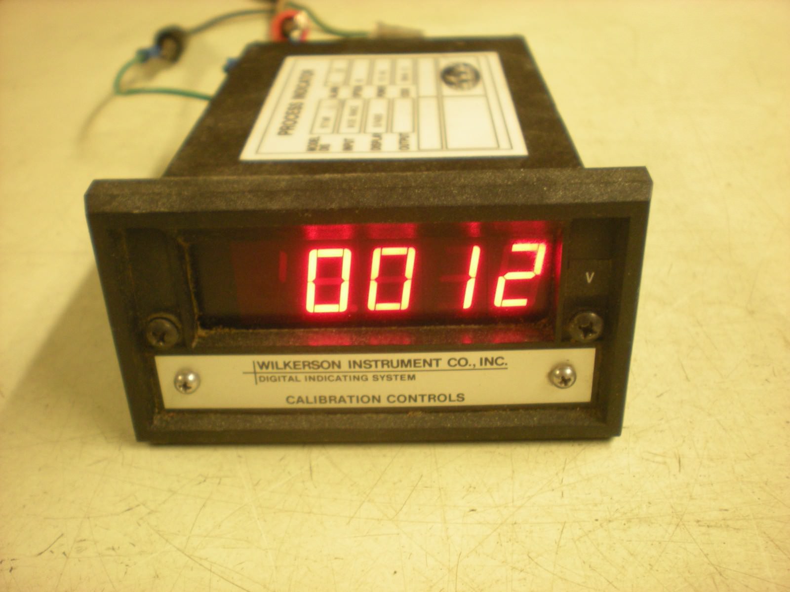 Wilkerson Model 971WR Digital Indicating System Digital Display - #1
