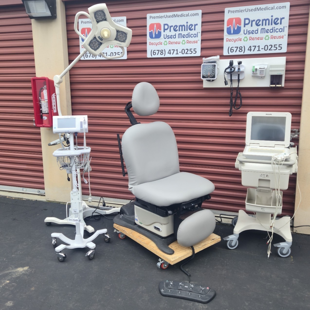 Exam Tables for Sale Midmark Ritter Power Chair Model 630 w Graphite Upholstery