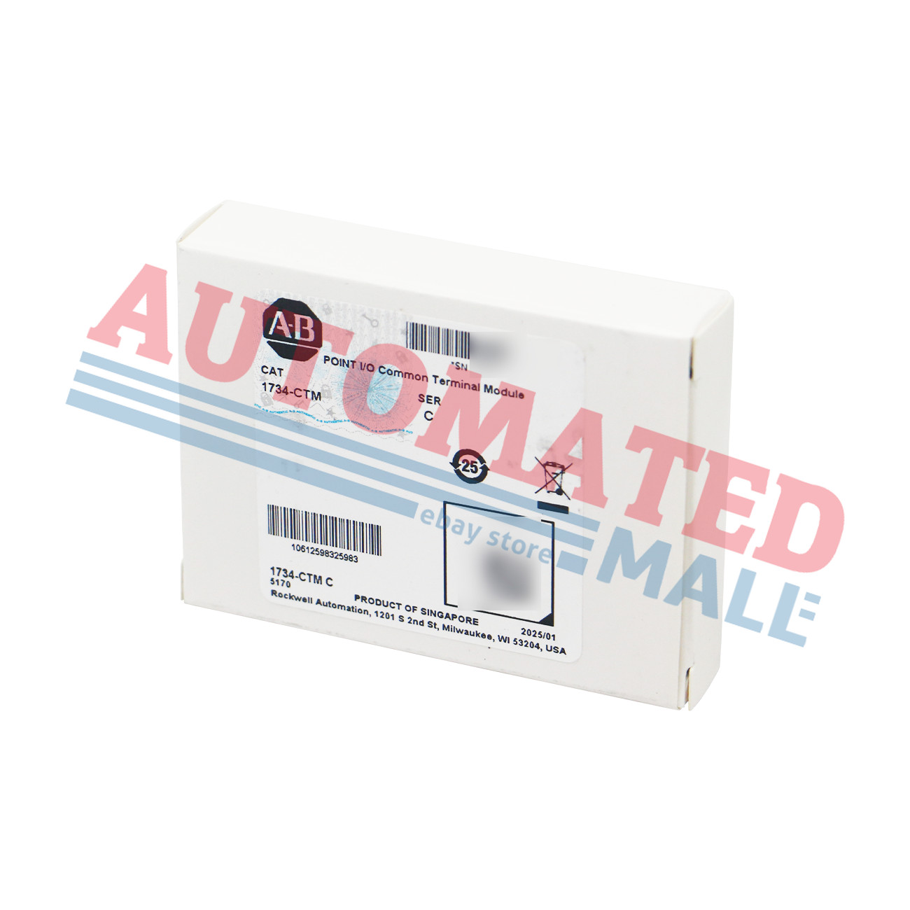 100% **New**1734-CTM POINT I/O Common Terminal Module  Allen Bradley