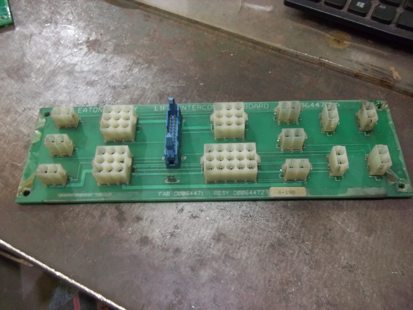 EATON KENWAY 0064470-A D0064472 LIFT INTERCONNECT BOARD (804)