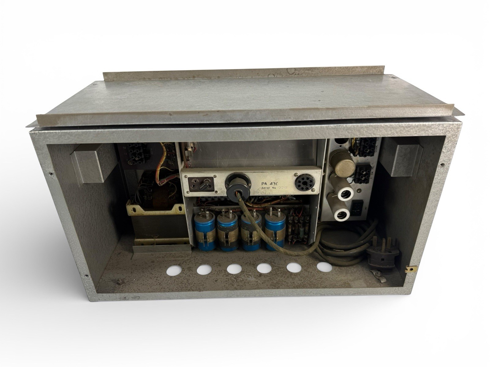 Vintage GEC Reliance valve amplifier