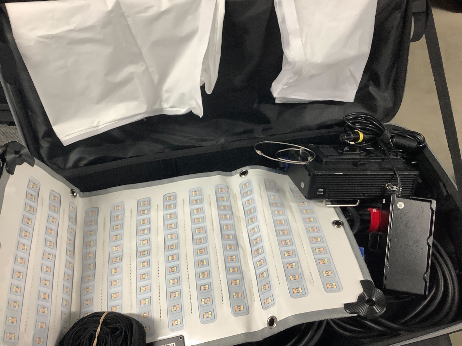 Aputure amaran F21c 2x1 RGB LED Mat (V-Mount) - Fair Condition;  One row of LEDs