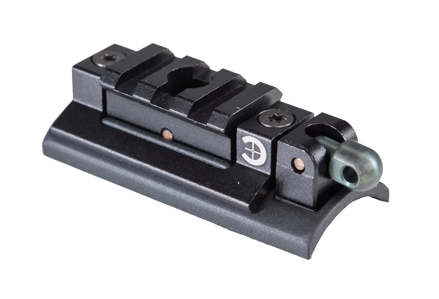 Caldwell Pic Rail Adaptor Plate with Durable Construction and 3" L, black