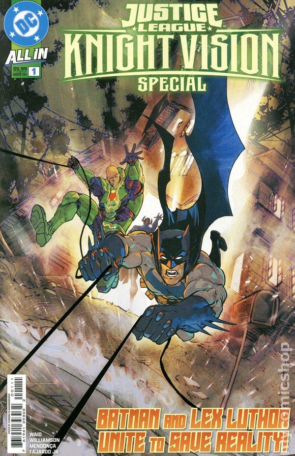 Justice League Knight Vision Special 1A 2026 Stock Image