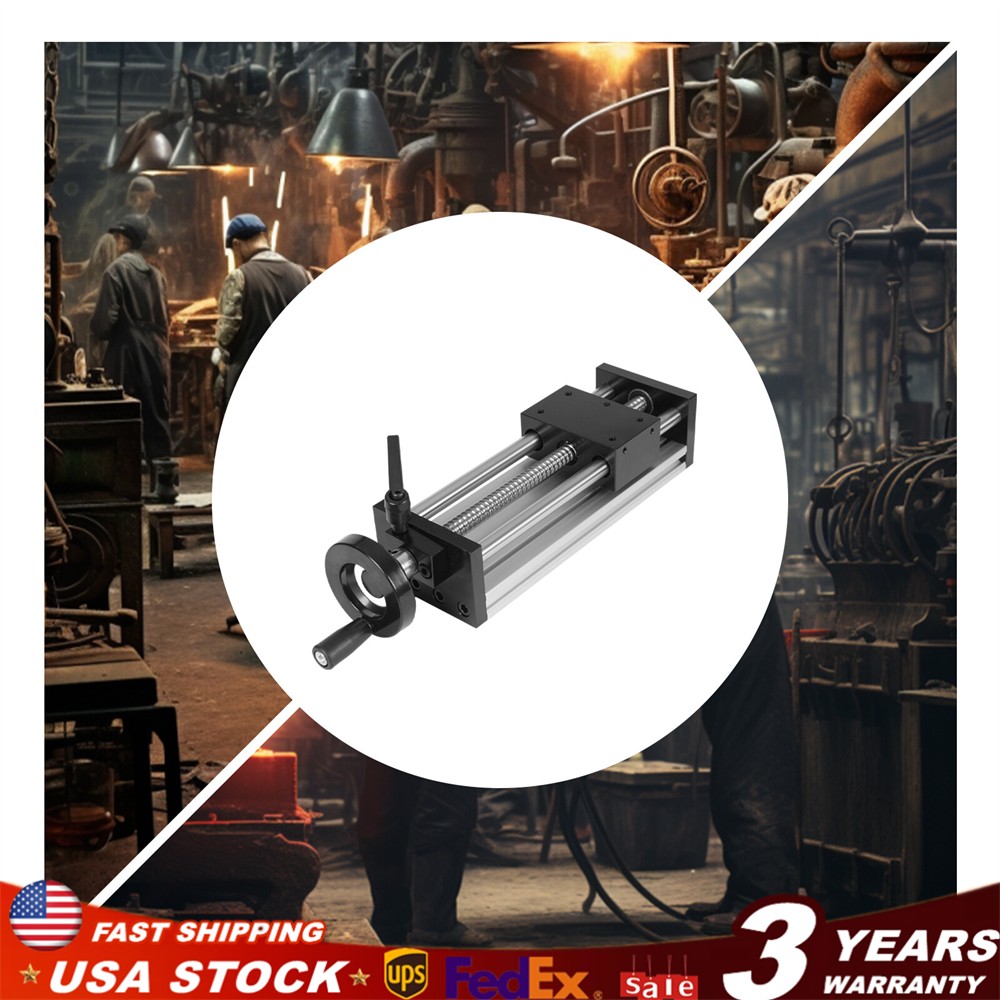 Dual Optical Axis Manual Sliding Table Linear Rail Guide Guide Slide Table