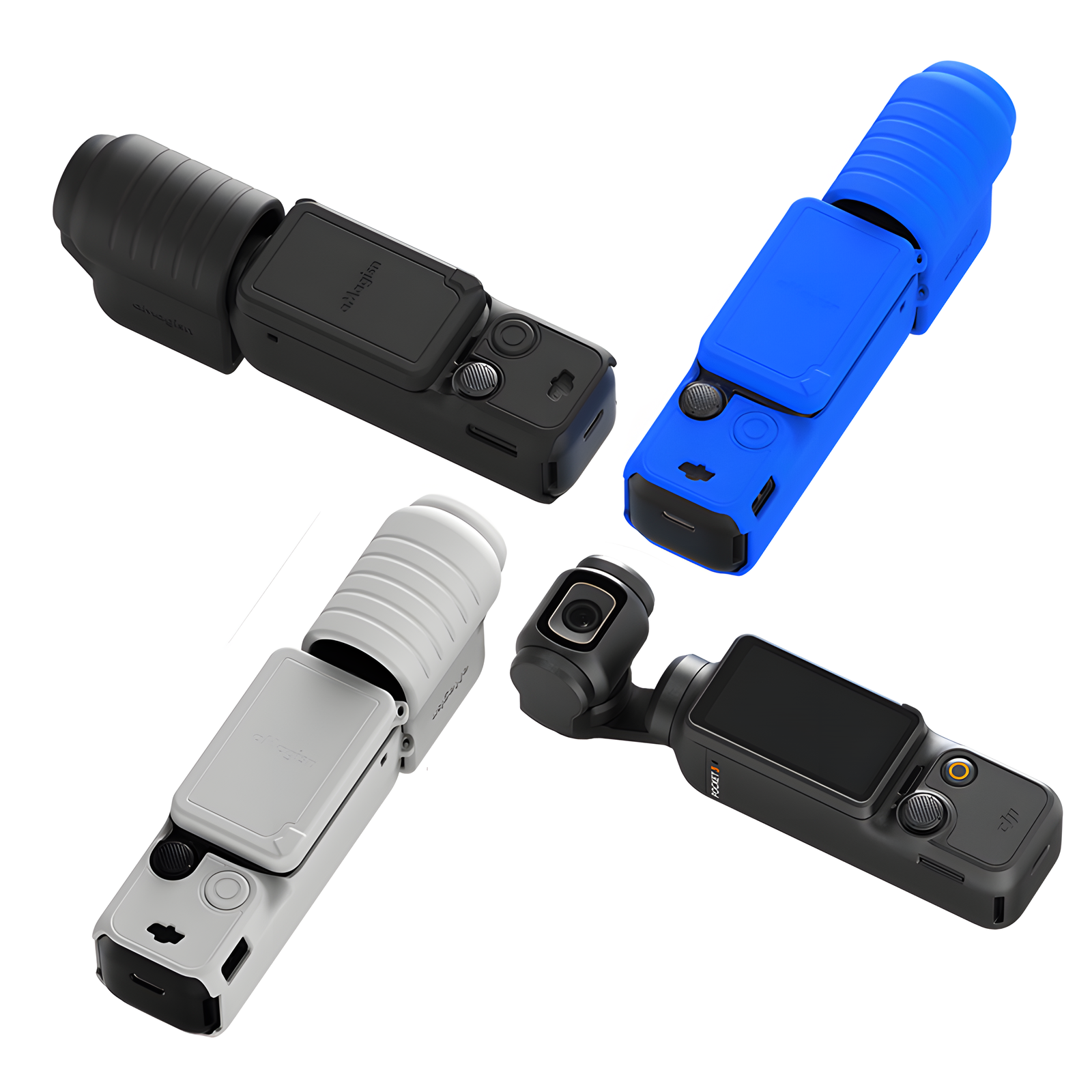 Protective Case for DJI Osmo Pocket 3 Lanyard Lens Cap