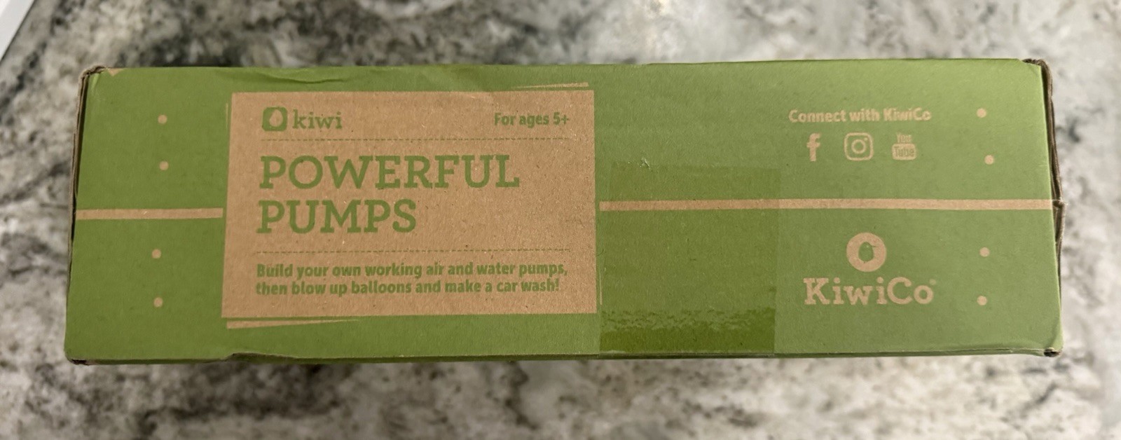 Kiwi Crate - Powerful Pumps - STEM - New/Unopened