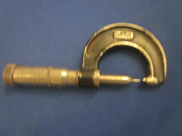 Vintage JT Slocomb Speedmike 0-1” Outside Micrometer Machinist