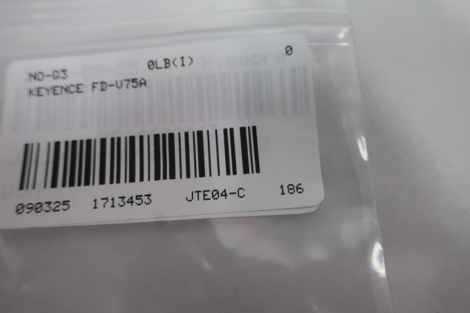 Keyence FD-V75A Air Flow Sensor 12-24v-dc