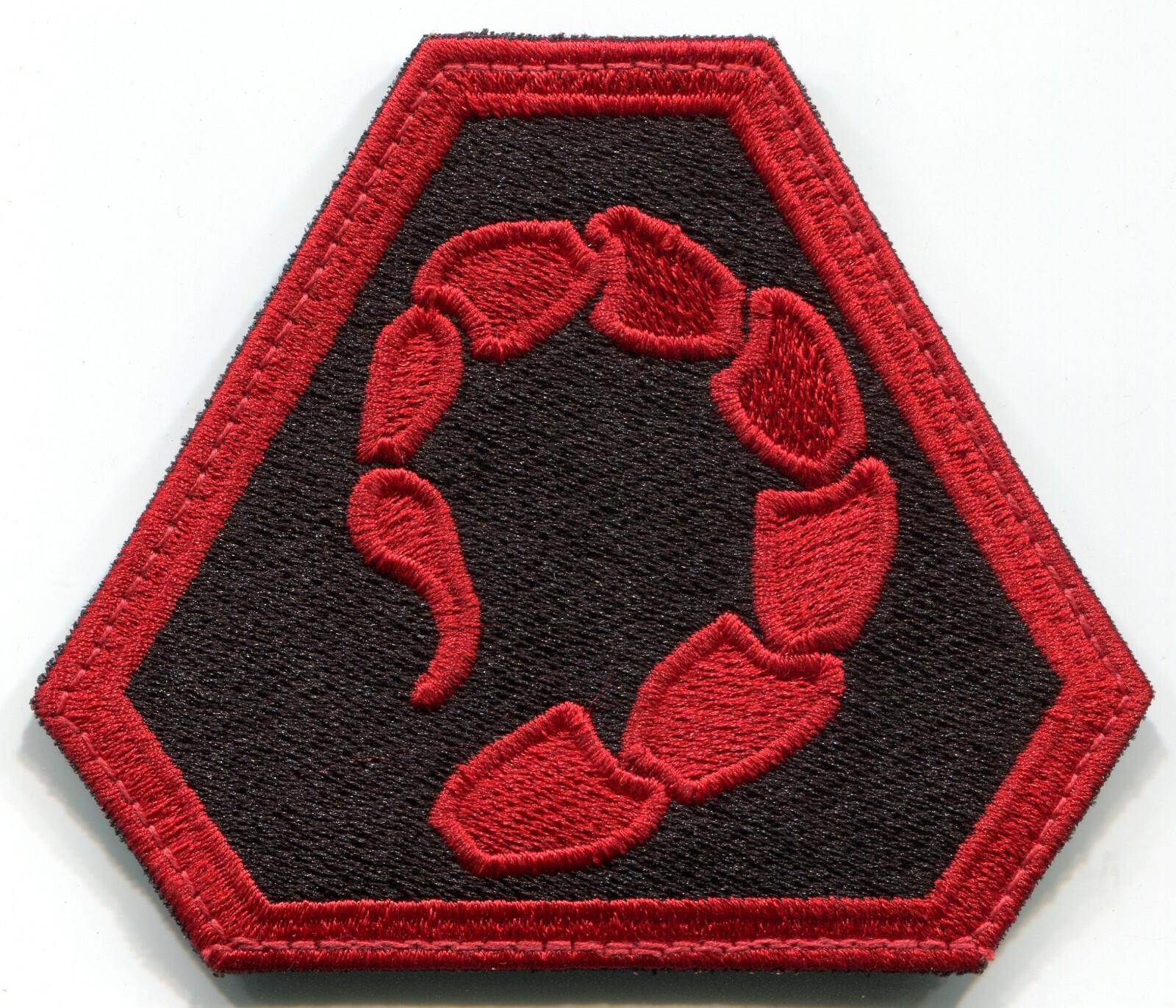 C&C NOD Scorpion Emblem Patch Left Shoulder Reverse Color Command Conquer Hook