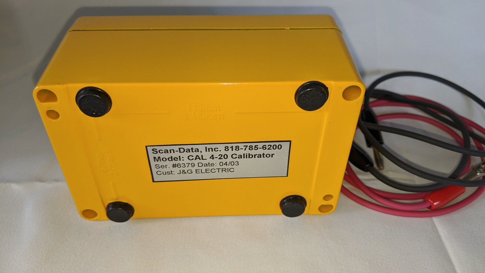 Scan-Data 4-20mA Calibrator
