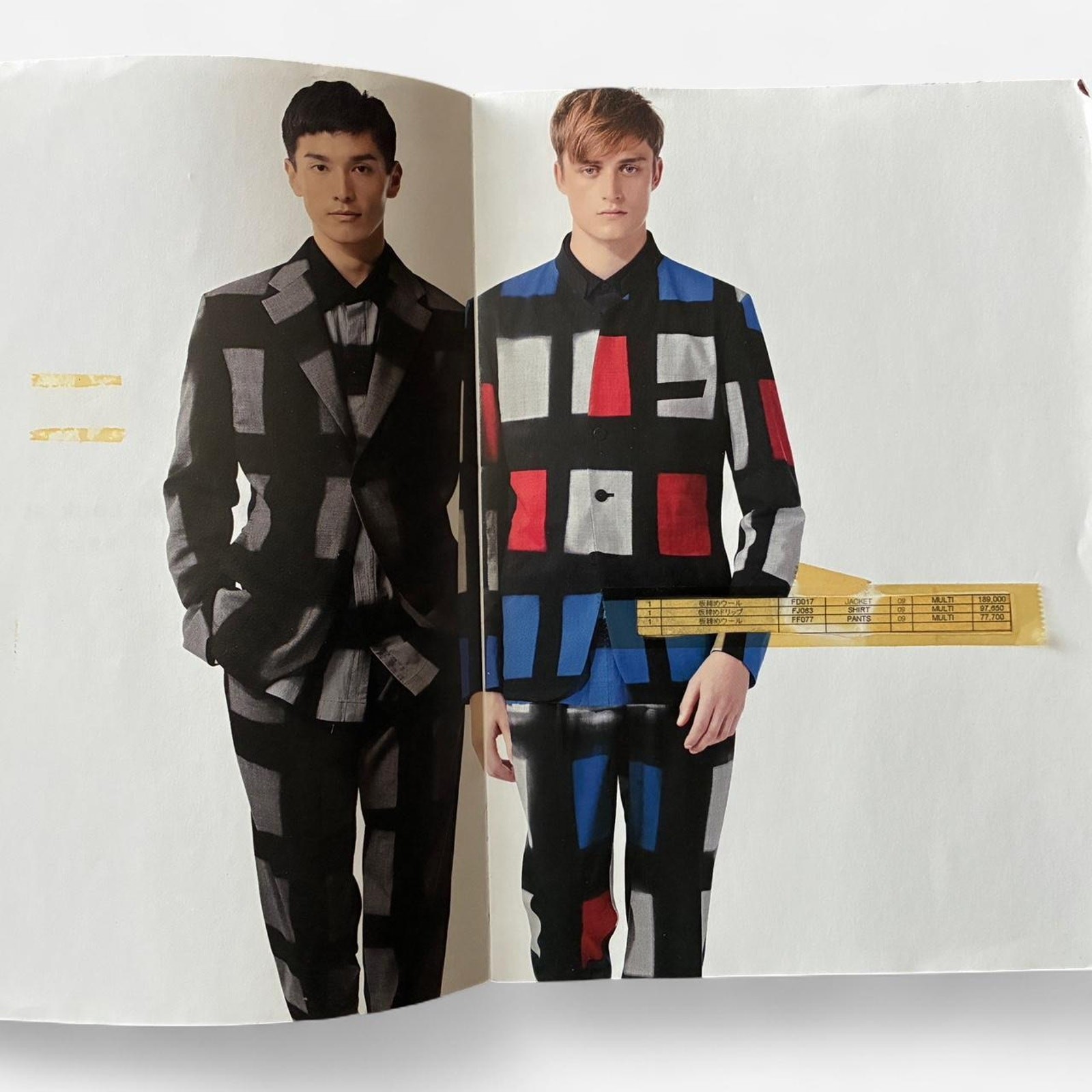 Issey Miyake Men Spring /Summer 2014 catalog lookbook
