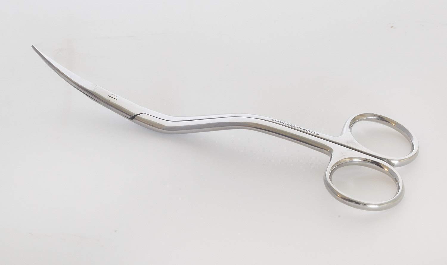 Mazbot 6" Bent Handle Curved Embroidery Scissors for Machine Embroidery